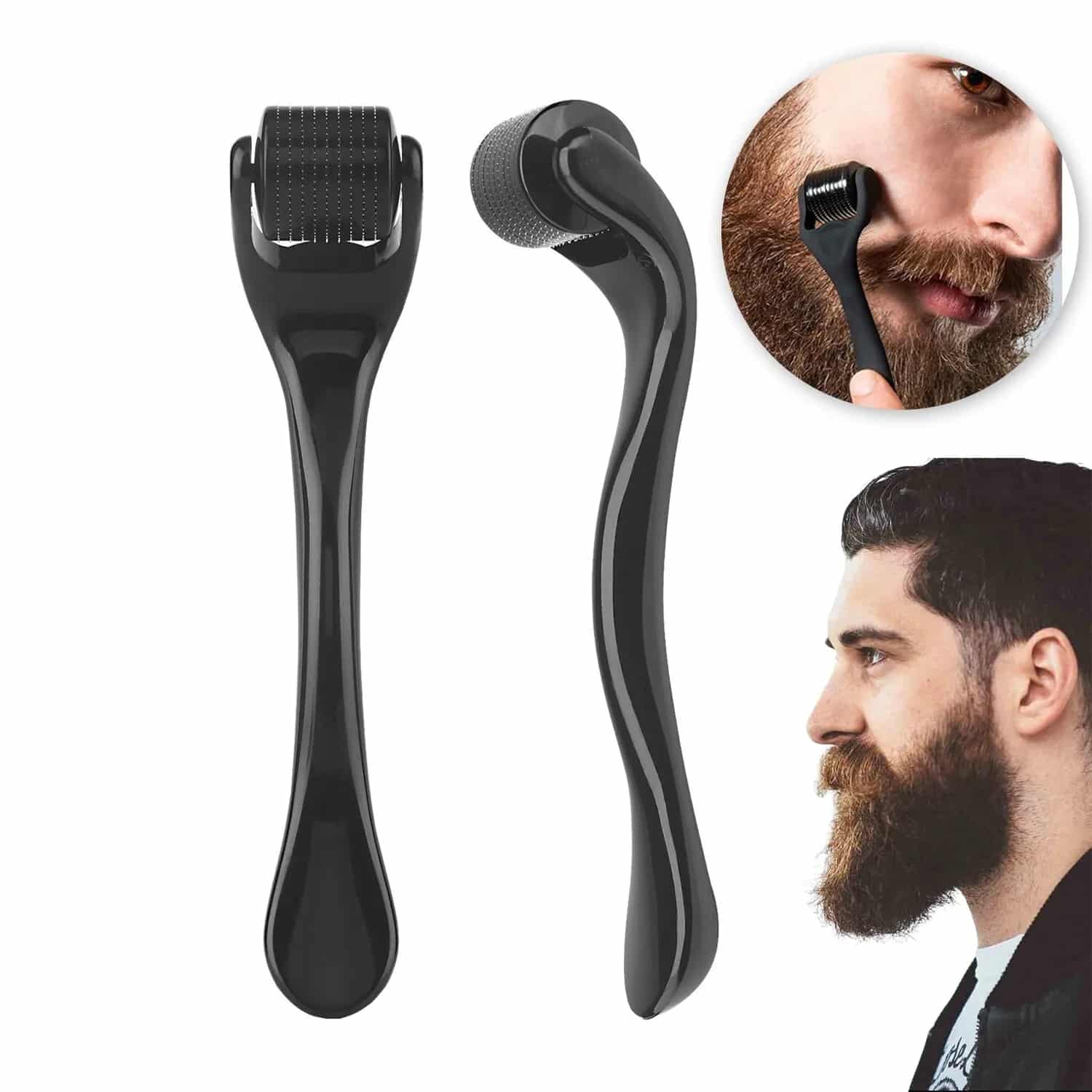 Derma Roller - Πλούσιο μούσι λαμπερό δέρμα