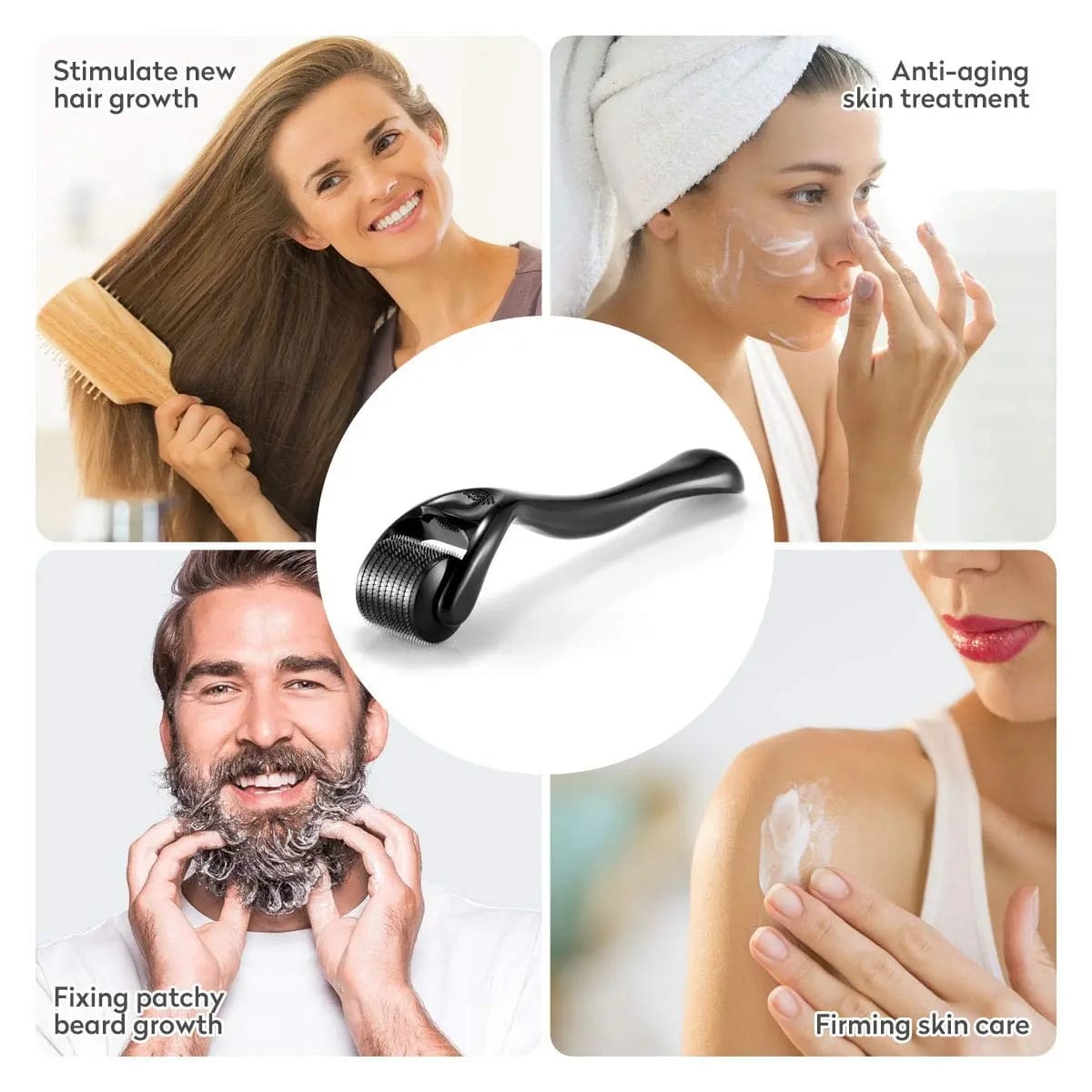 Derma Roller - Πλούσιο μούσι λαμπερό δέρμα