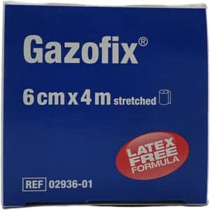 Gazofix Αυτοκόλλητος Ελαστικός Επίδεσμος - 6cm x 4m