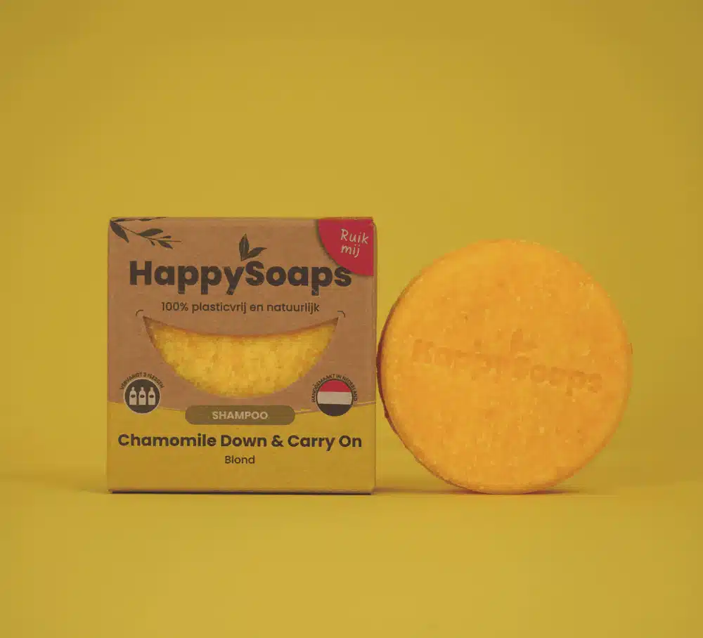 Στερεο σαμπουαν μαλλιων"Vegan Shampoo Bar Chamomile Down & Carry On" 70g